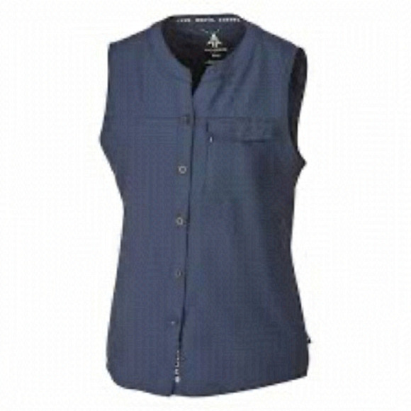 𝅺WOODS SILVERTIP SLEEVELESS HIKING TANK | TRUE NORTH STRONG | BUTTON FRONT SHIRT - Picture 1 of 8